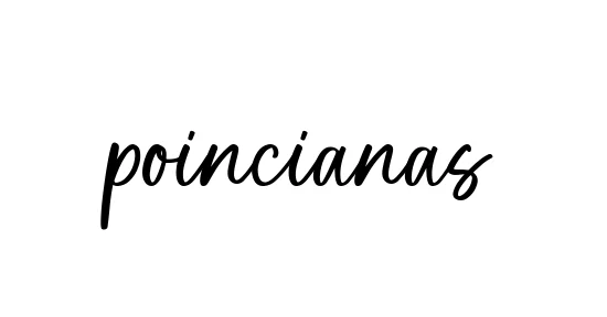 Poincianas signature