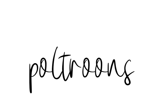 Handwritten Signature for Poltroons - Style 146 Online