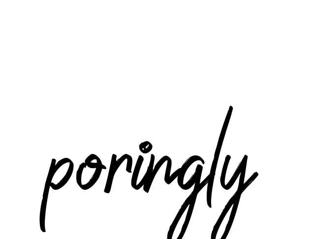 Handwritten Signature for Poringly - Style 149 Online