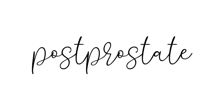 Handwritten Signature for Postprostate - Style 147 Online