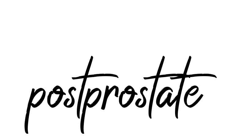 Handwritten Signature for Postprostate - Style 149 Online