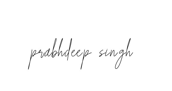 Prabhdeep-singh- signature