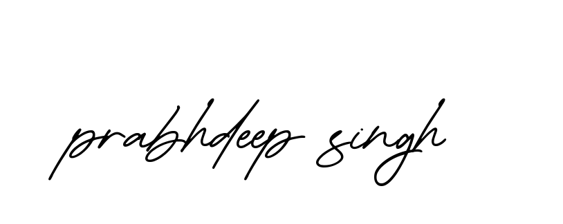 Prabhdeep-singh- signature