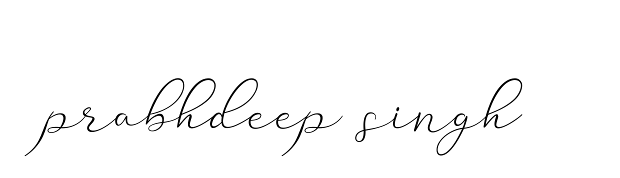 Prabhdeep-singh- signature