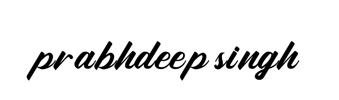 Prabhdeep-singh- signature
