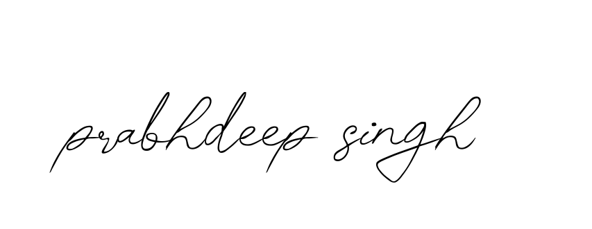 Prabhdeep-singh- signature