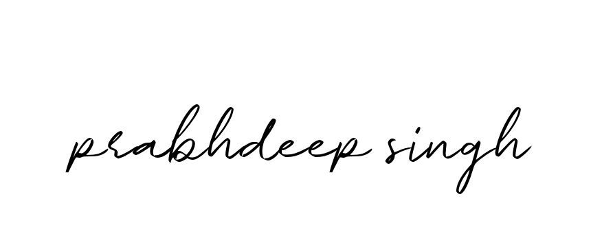 Prabhdeep-singh- signature