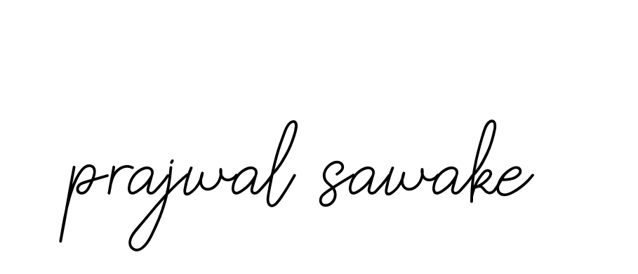 Handwritten Signature for Prajwal-sawake - Style 145 Online