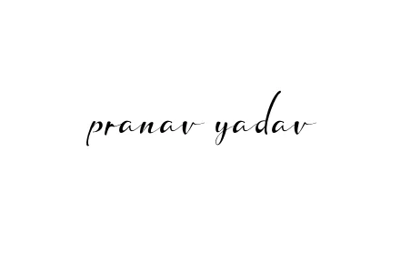 Handwritten Signature for Pranav-yadav - Style 132 Online