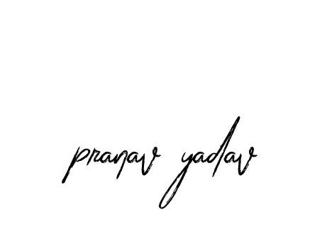 Handwritten Signature for Pranav-yadav - Style 133 Online