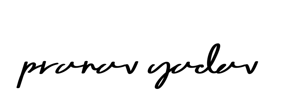 Handwritten Signature for Pranav-yadav - Style 135 Online