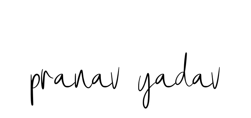 Handwritten Signature for Pranav-yadav - Style 146 Online