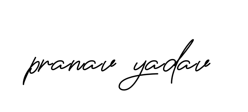 Handwritten Signature for Pranav-yadav - Style 150 Online