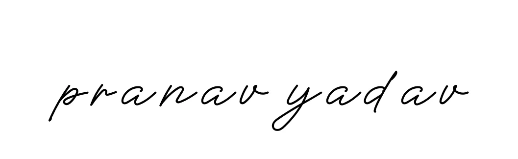 Handwritten Signature for Pranav-yadav - Style 152 Online