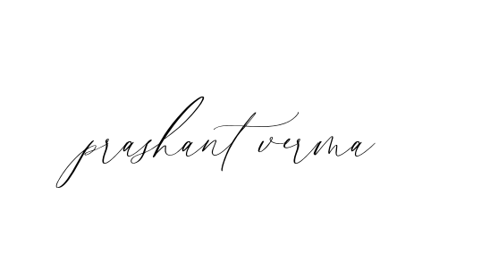 Prashant-verma signature