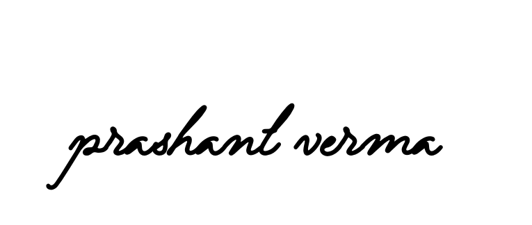 Prashant-verma signature