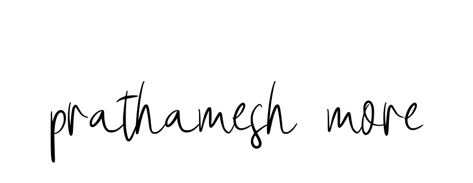 Handwritten Signature for Prathamesh-more - Style 146 Online