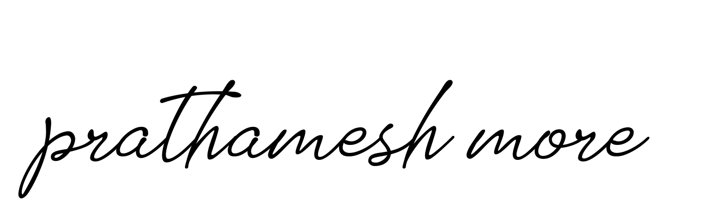 Handwritten Signature for Prathamesh-more - Style 151 Online