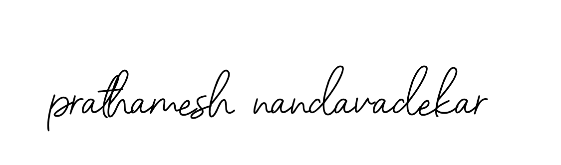 Prathamesh-nandavadekar signature