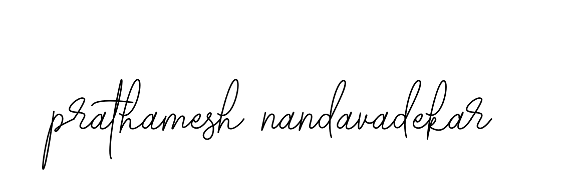 Prathamesh-nandavadekar signature