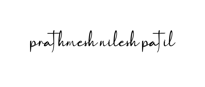Prathmesh-nilesh-patil- signature