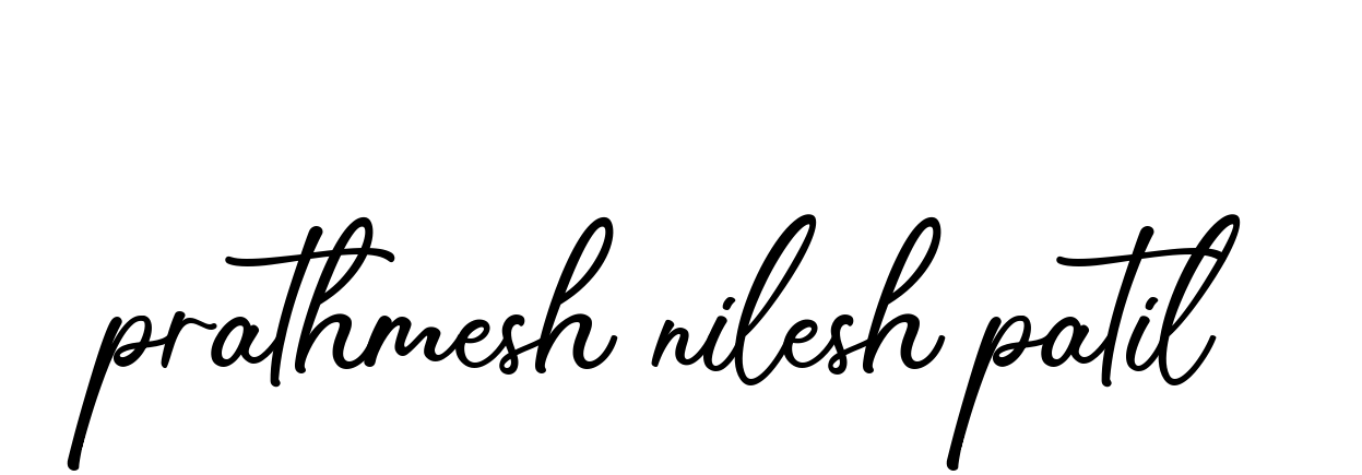 Prathmesh-nilesh-patil- signature