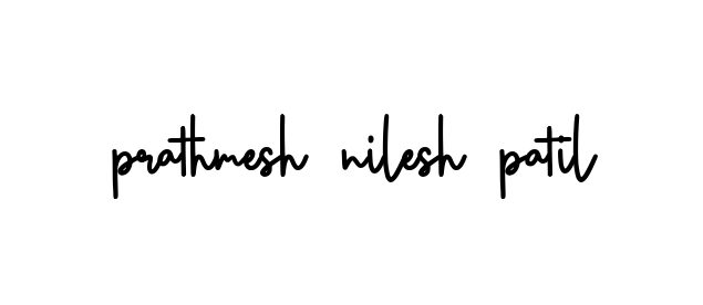 Prathmesh-nilesh-patil- signature