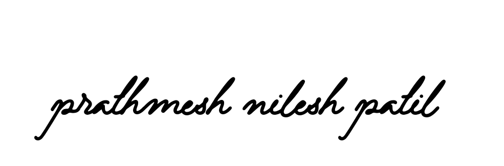 Prathmesh-nilesh-patil- signature