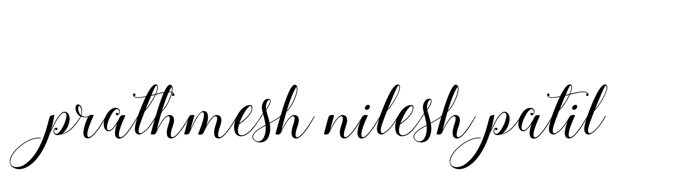 Prathmesh-nilesh-patil- signature