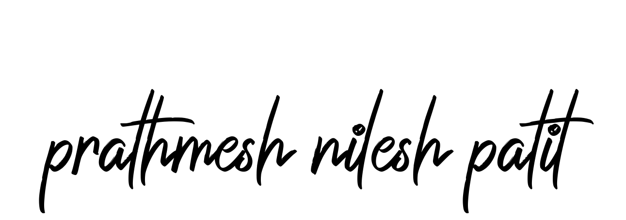 Prathmesh-nilesh-patil- signature