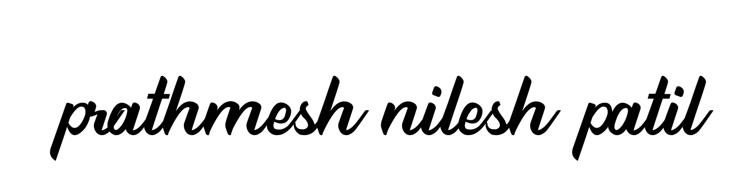 Prathmesh-nilesh-patil- signature