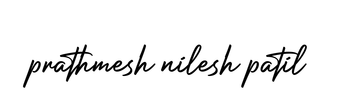 Prathmesh-nilesh-patil- signature
