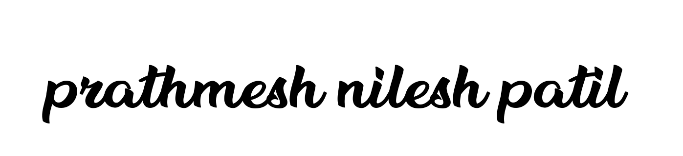 Prathmesh-nilesh-patil- signature