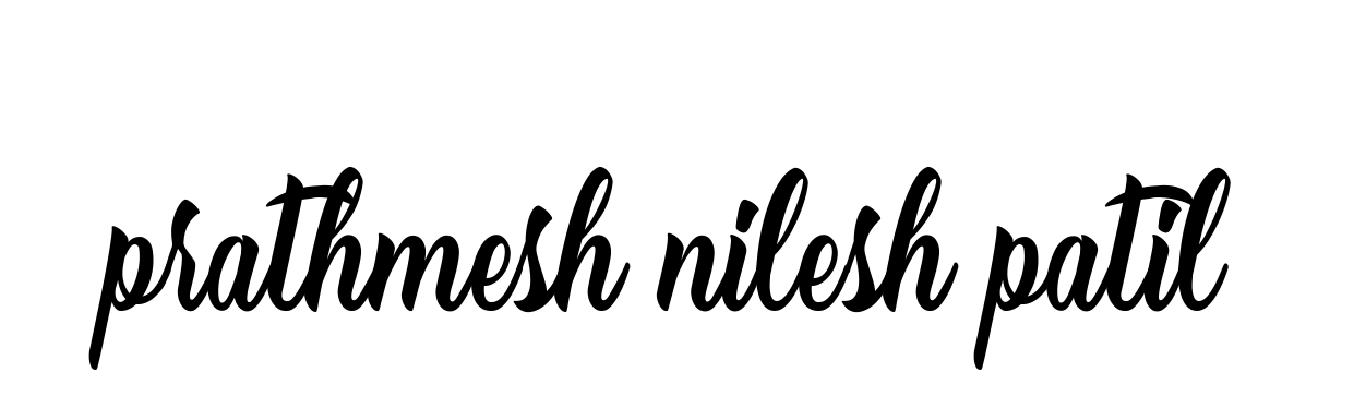 Prathmesh-nilesh-patil- signature