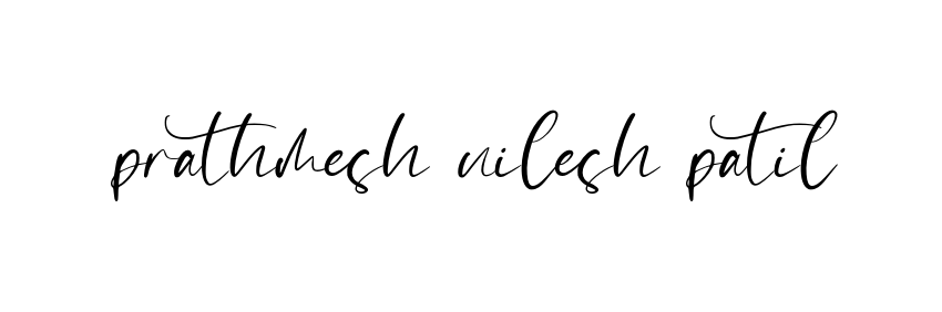 Prathmesh-nilesh-patil- signature