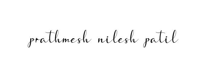 Prathmesh-nilesh-patil- signature