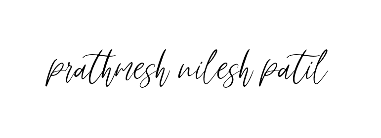 Prathmesh-nilesh-patil- signature
