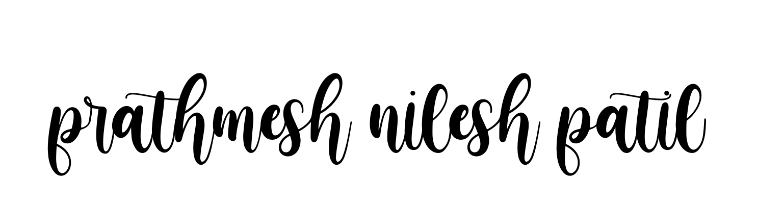 Prathmesh-nilesh-patil- signature