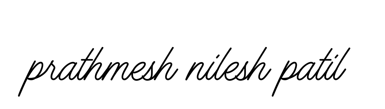 Prathmesh-nilesh-patil- signature