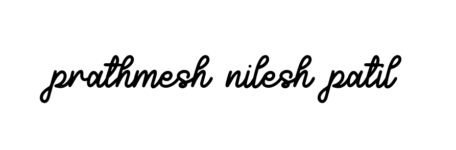Prathmesh-nilesh-patil- signature