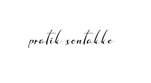 Handwritten Signature for Pratik-sontakke - Style 132 Online