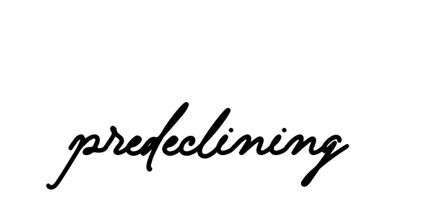 Handwritten Signature for Predeclining - Style 137 Online