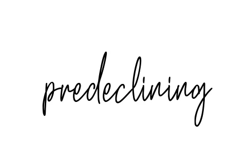 Handwritten Signature for Predeclining - Style 154 Online
