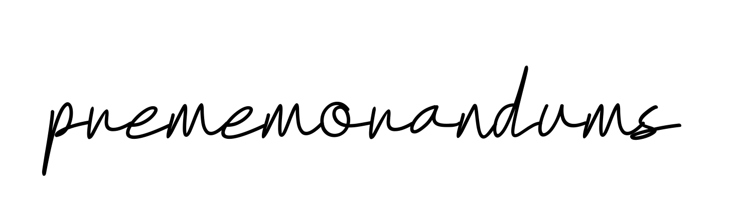 Prememorandums signature