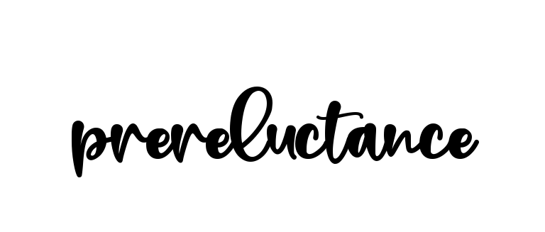 Handwritten Signature for Prereluctance - Style 136 Online