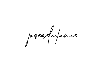Handwritten Signature for Prereluctance - Style 139 Online