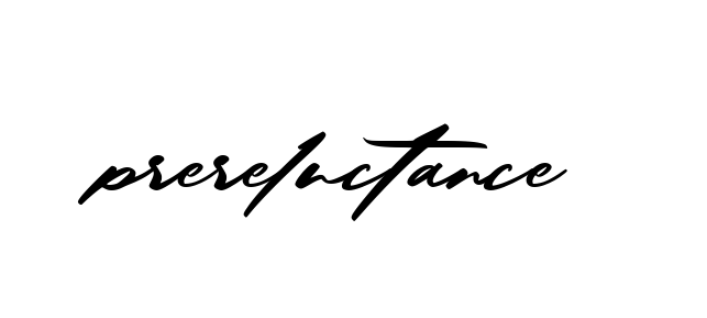 Handwritten Signature for Prereluctance - Style 140 Online
