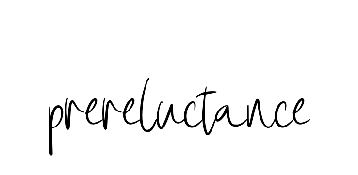 Handwritten Signature for Prereluctance - Style 146 Online