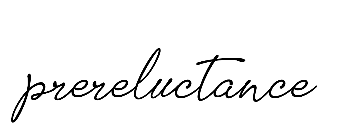 Handwritten Signature for Prereluctance - Style 151 Online