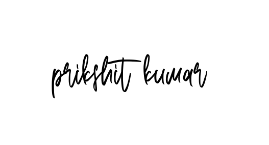 Handwritten Signature for Prikshit-kumar- - Style 143 Online
